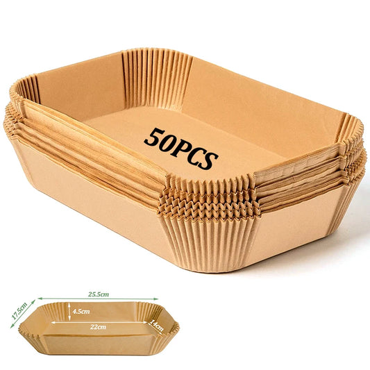 Papier-sulfuré-pour-friteuse-rectangulaire -50pcs