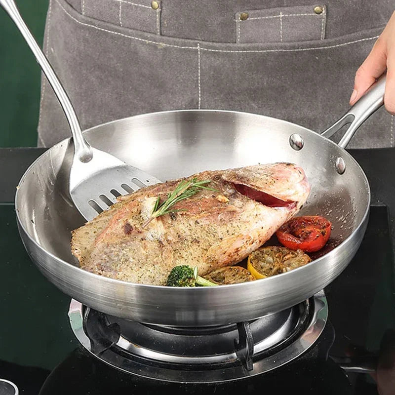 POELE INOX | CKat™  ENSEMBLE DE 2 POELES  24 / 30 cm