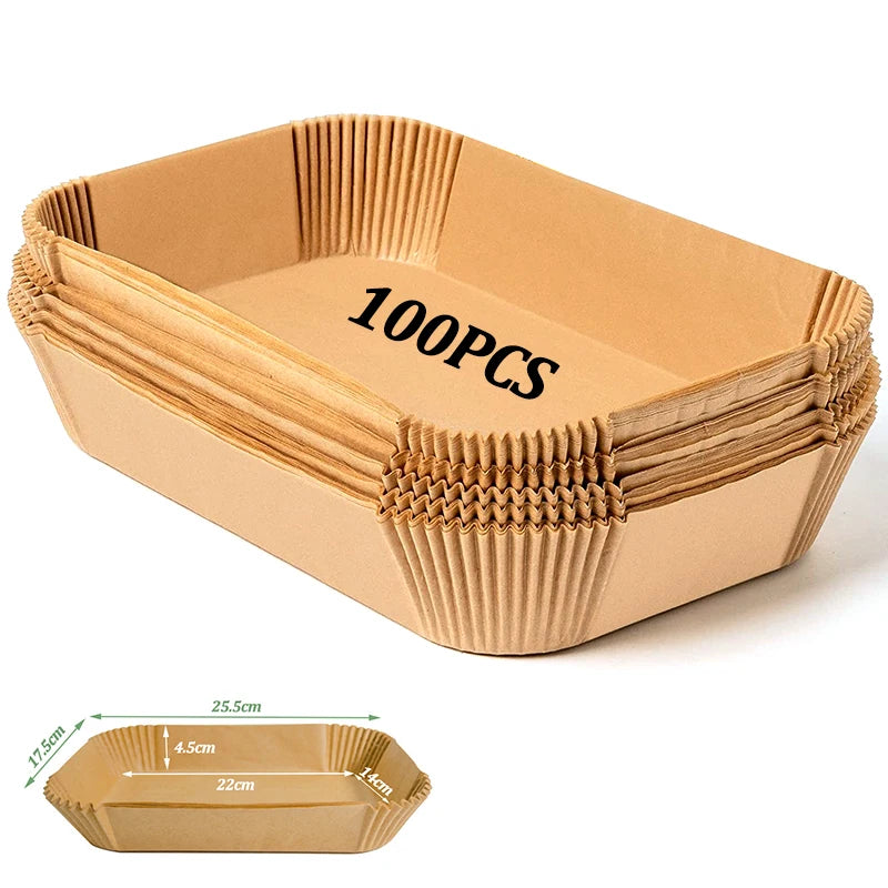 Papier-sulfuré-pour-friteuse-rectangulaire -100pcs