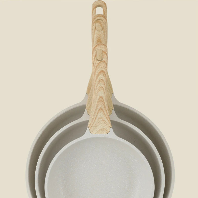 Poêle céramique beige 3 formats