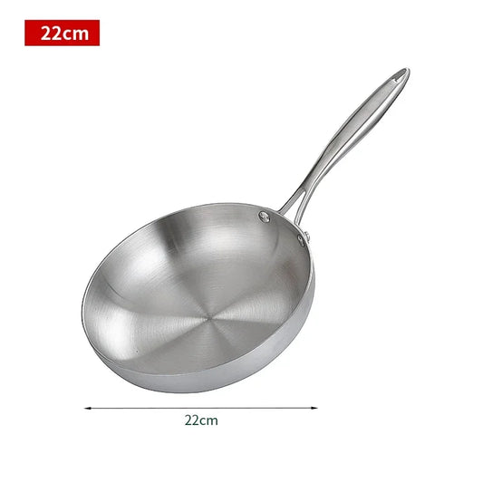 poêle inox 22 cm