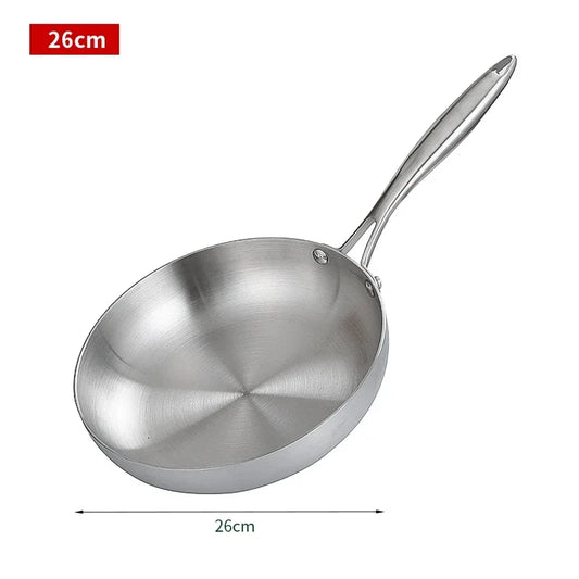 Poêle inox 26 cm 