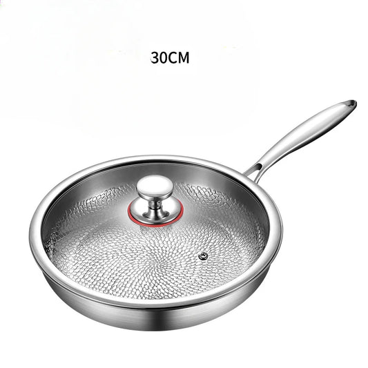 Poêle titane avec couvercle 30 cm